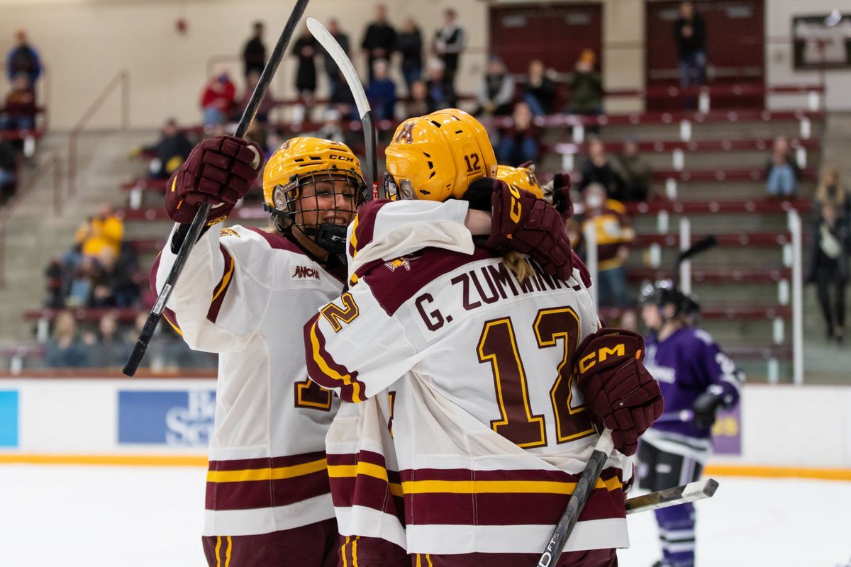 Minnesota Golden Gophers at Bemidji State Beavers Womens Hockey