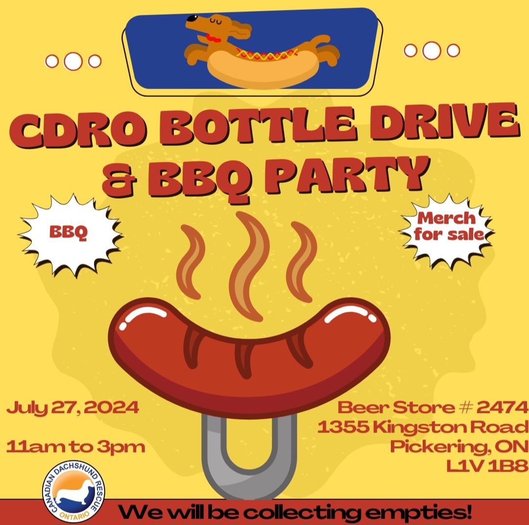 CDRO Bottle Drive & BBQ