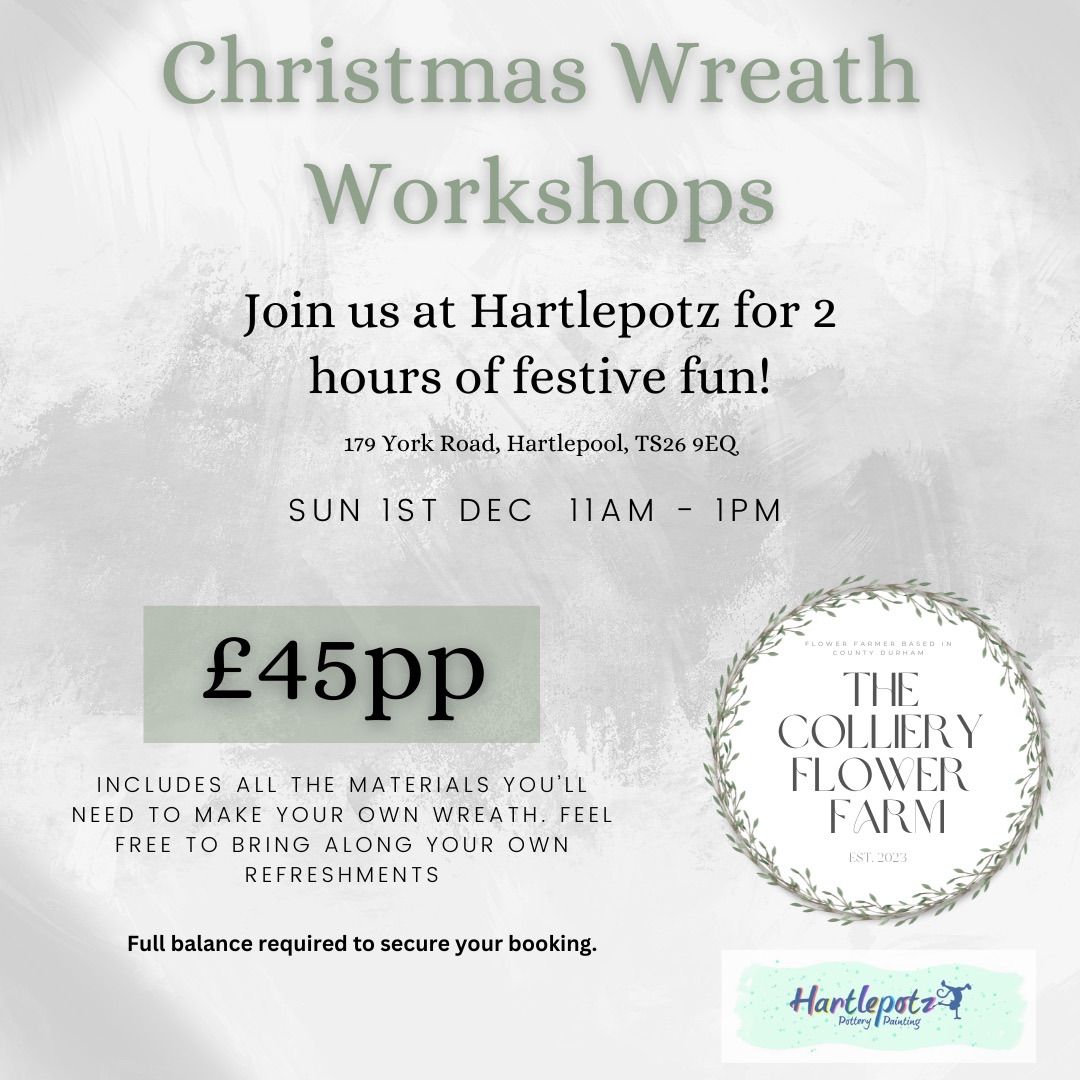 Christmas wreath making 