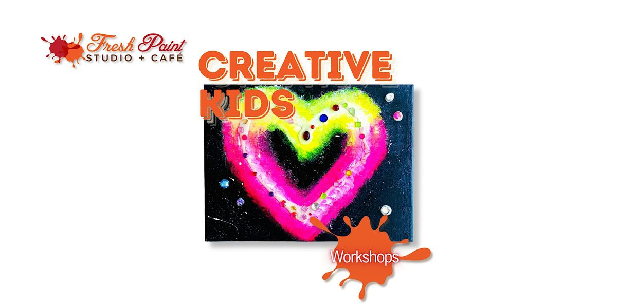 In-Studio Creative Kids: Glow in the Dark Slime Art Summer Fun Workshop!