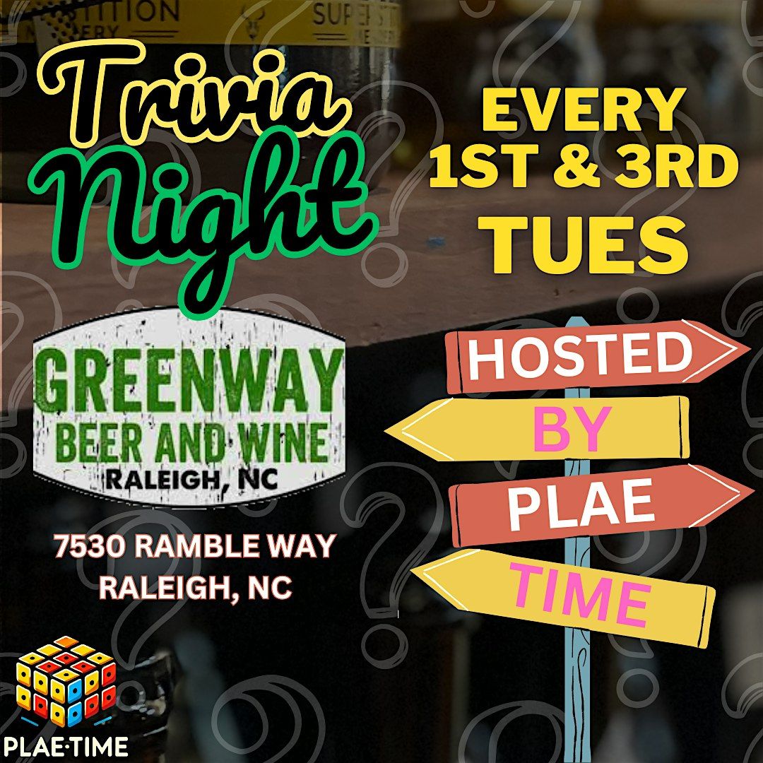 Greenway Raleigh Trivia