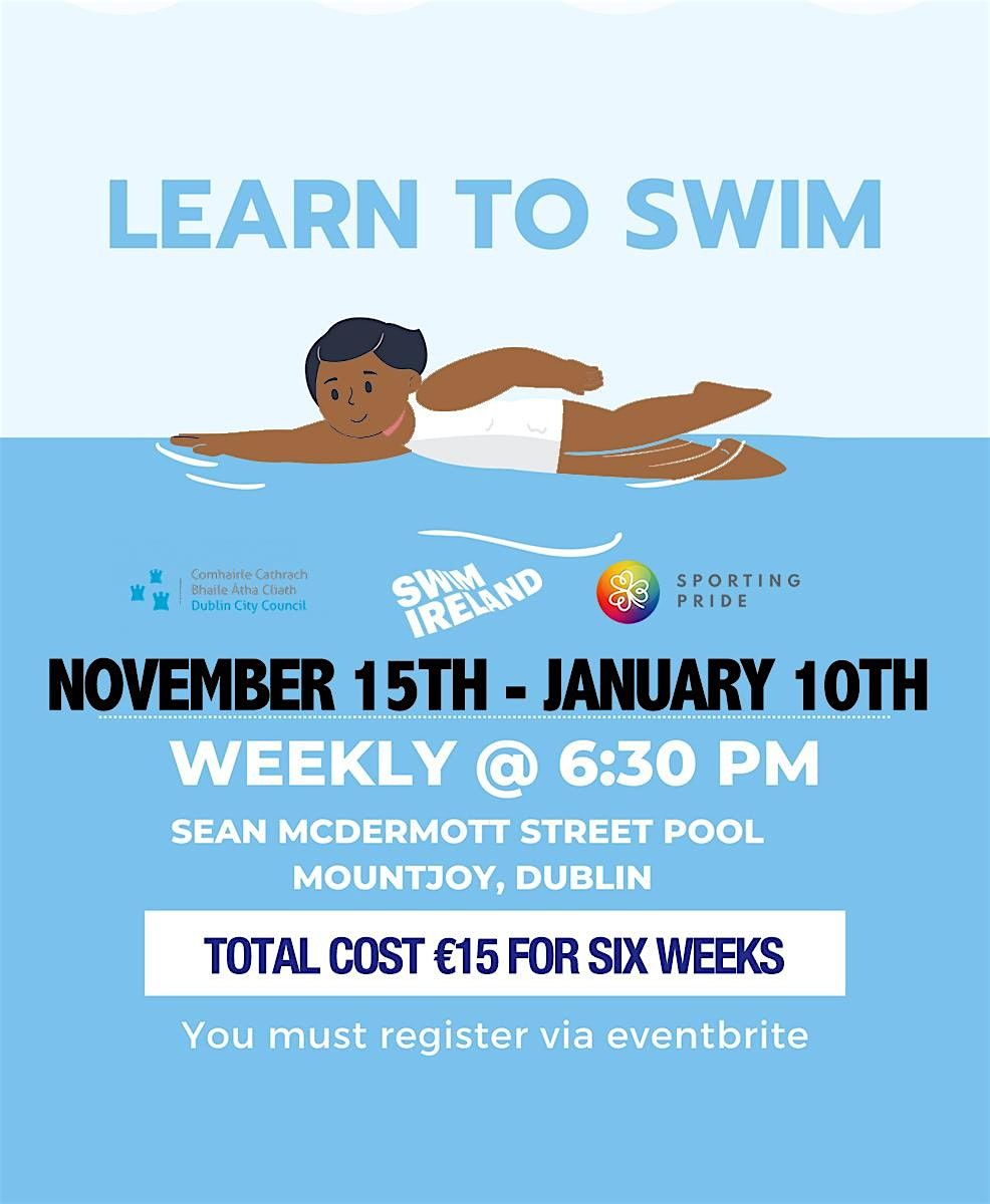 Learn to Swim November  15th