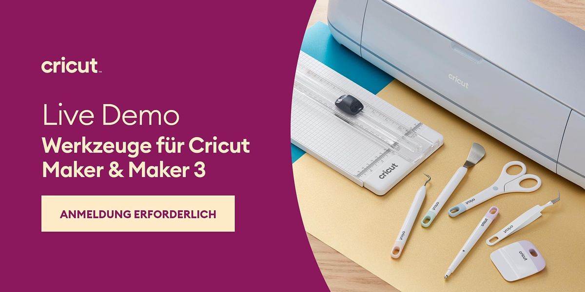 Werkzeuge f\u00fcr Cricut Maker & Maker 3