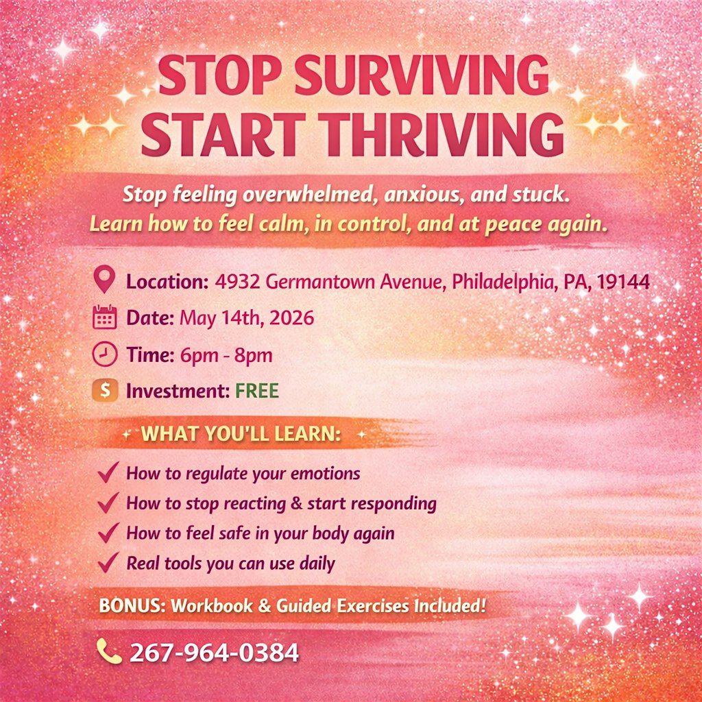 OUT OF SURVIVAL MODE: ONCE A MONTH SOFT HEALING EXPERIENCE