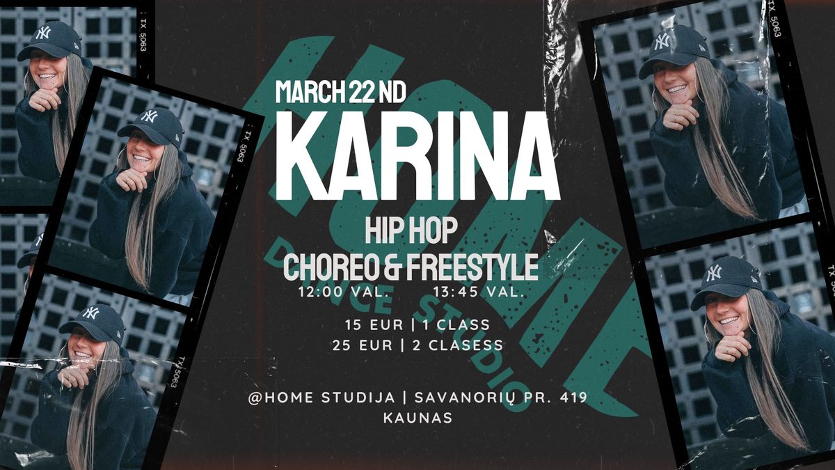 KARINA AT HOME | Hip Hop Workshops