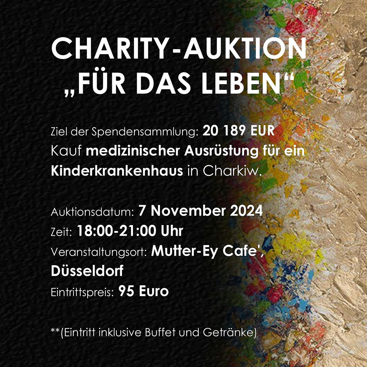 Charity-Auktion \u201eF\u00fcr das Leben\u201c in D\u00fcsseldorf