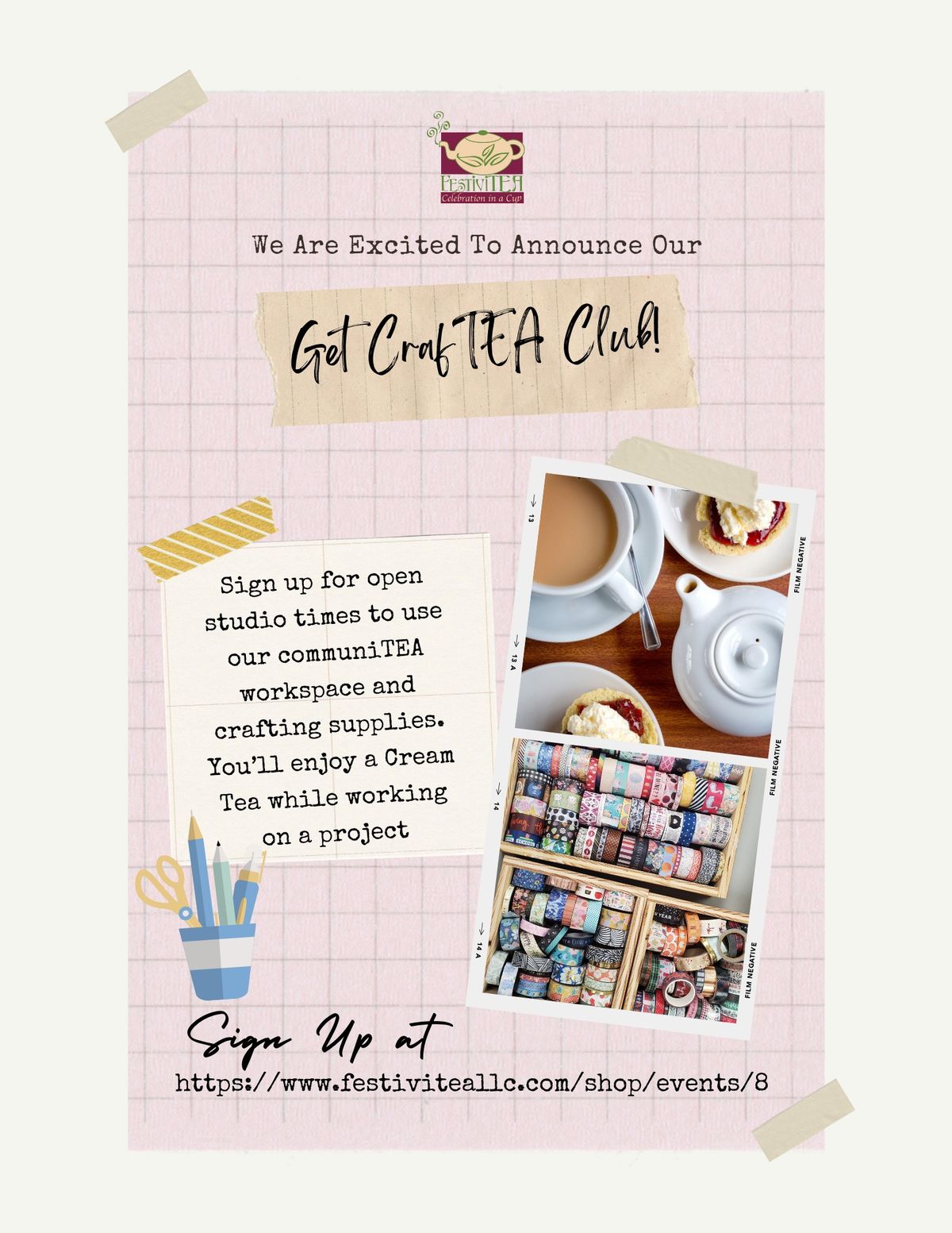 Get CrafTEA Club - Afternoon