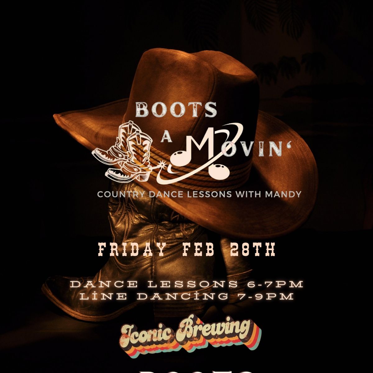 Boots a Movin\u2019 Night with Line Dancing and DJ