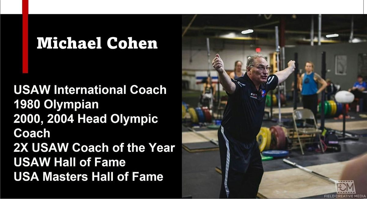 CrossFit Iron Society Cohen Olympic Weightlifting Seminar