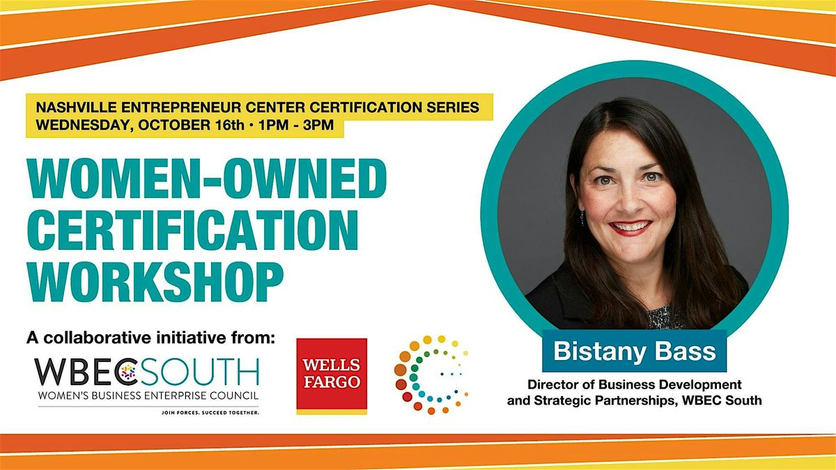 Women-Owned Certification Workshop