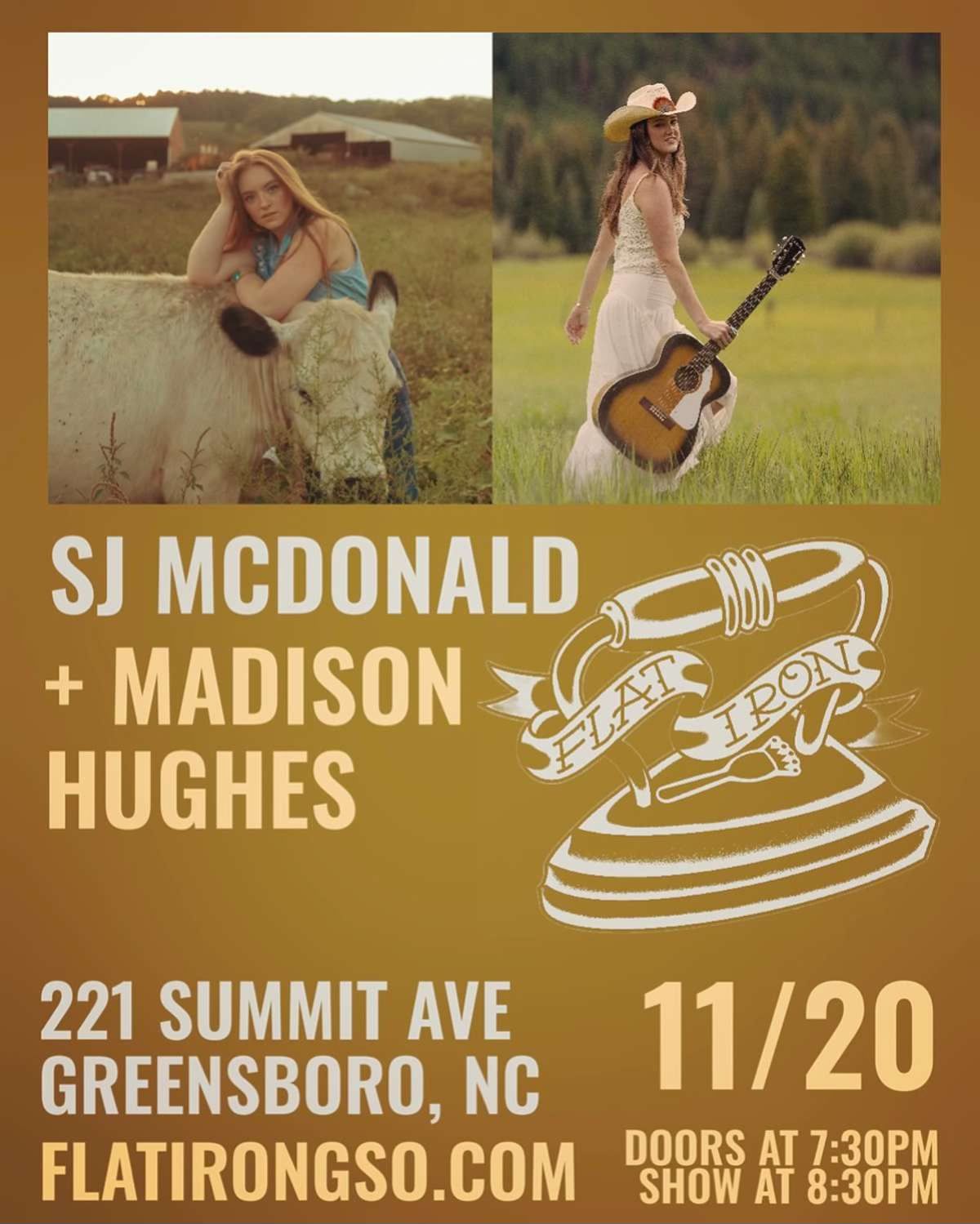 SJ MCDONALD + MADISON HUGHES