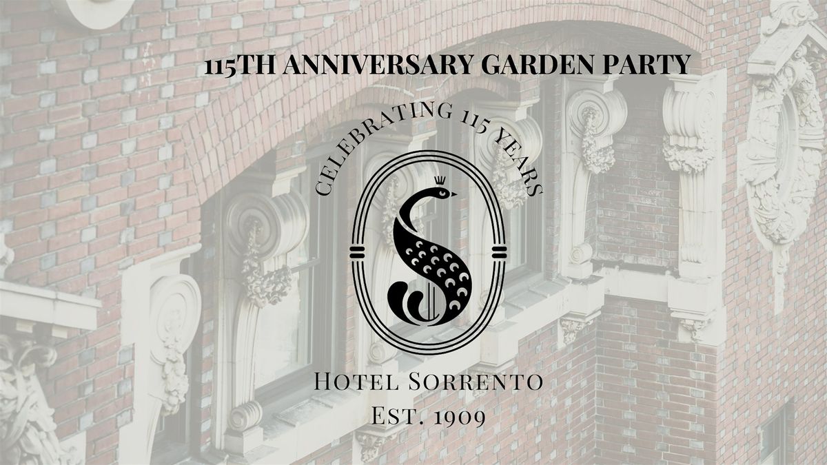 115th Anniversary Garden Party