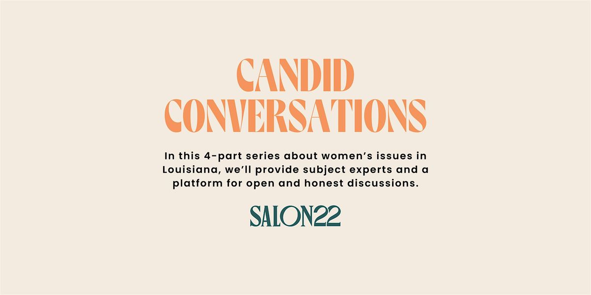 Candid Conversations Part 3: Economic Security