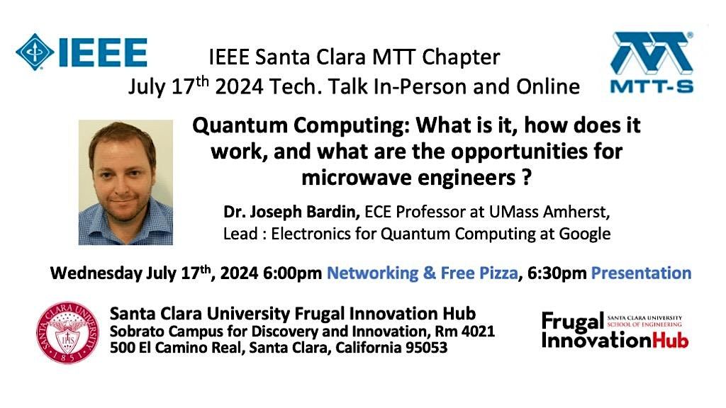 Quantum Computing: What are the opportunities for microwave engineers ?