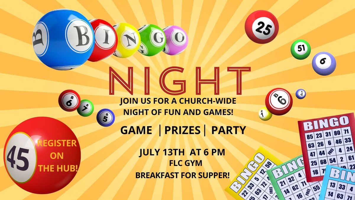 Church-Wide Bingo Night