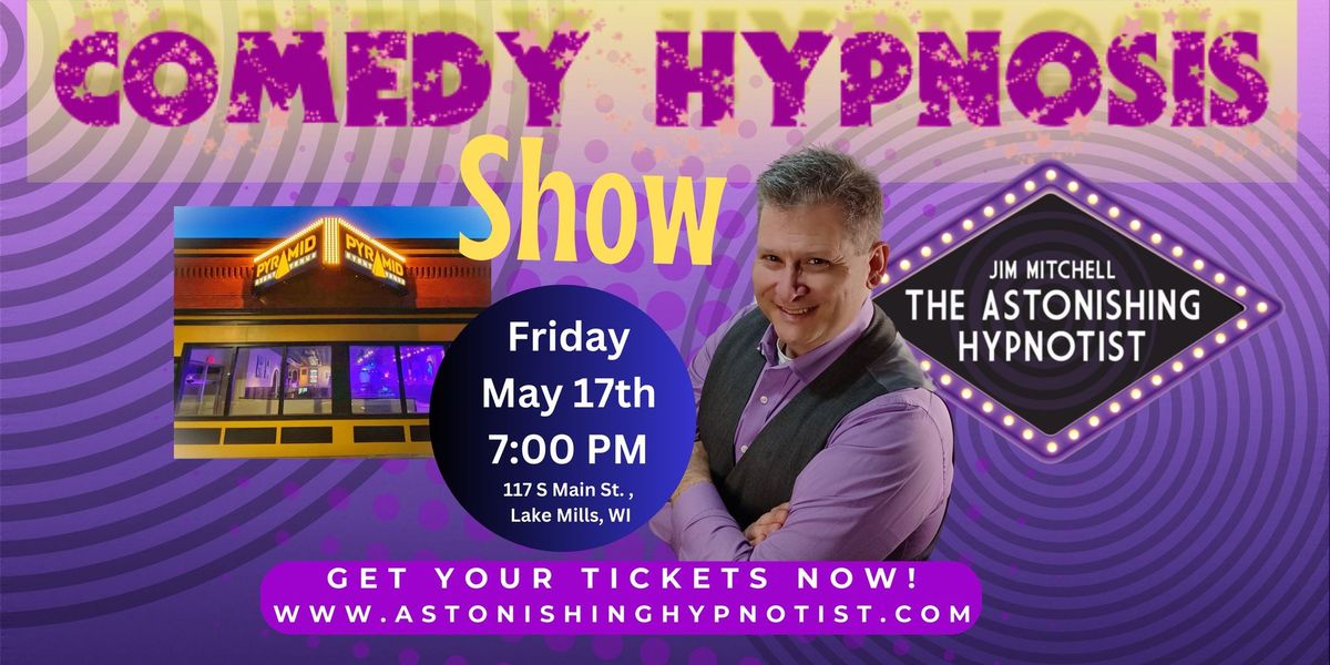 Comedy Hypnosis at Pyramid Event Venue