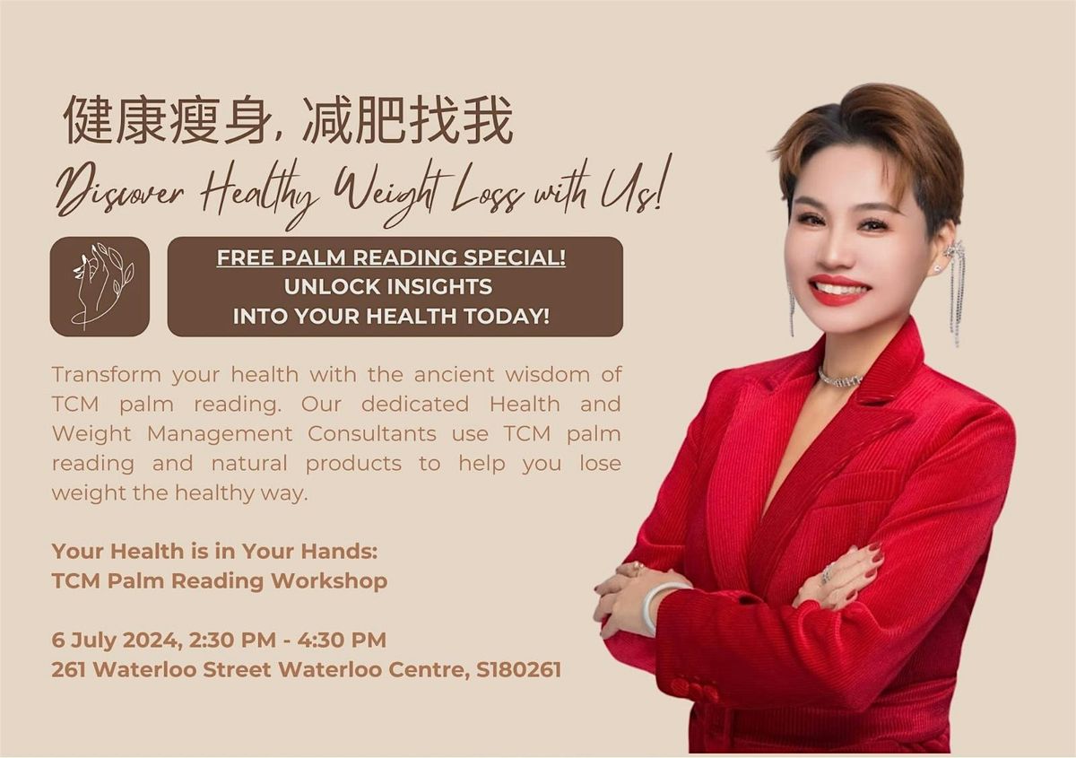 Your Health is in Your Hands: TCM Palm Reading Workshop