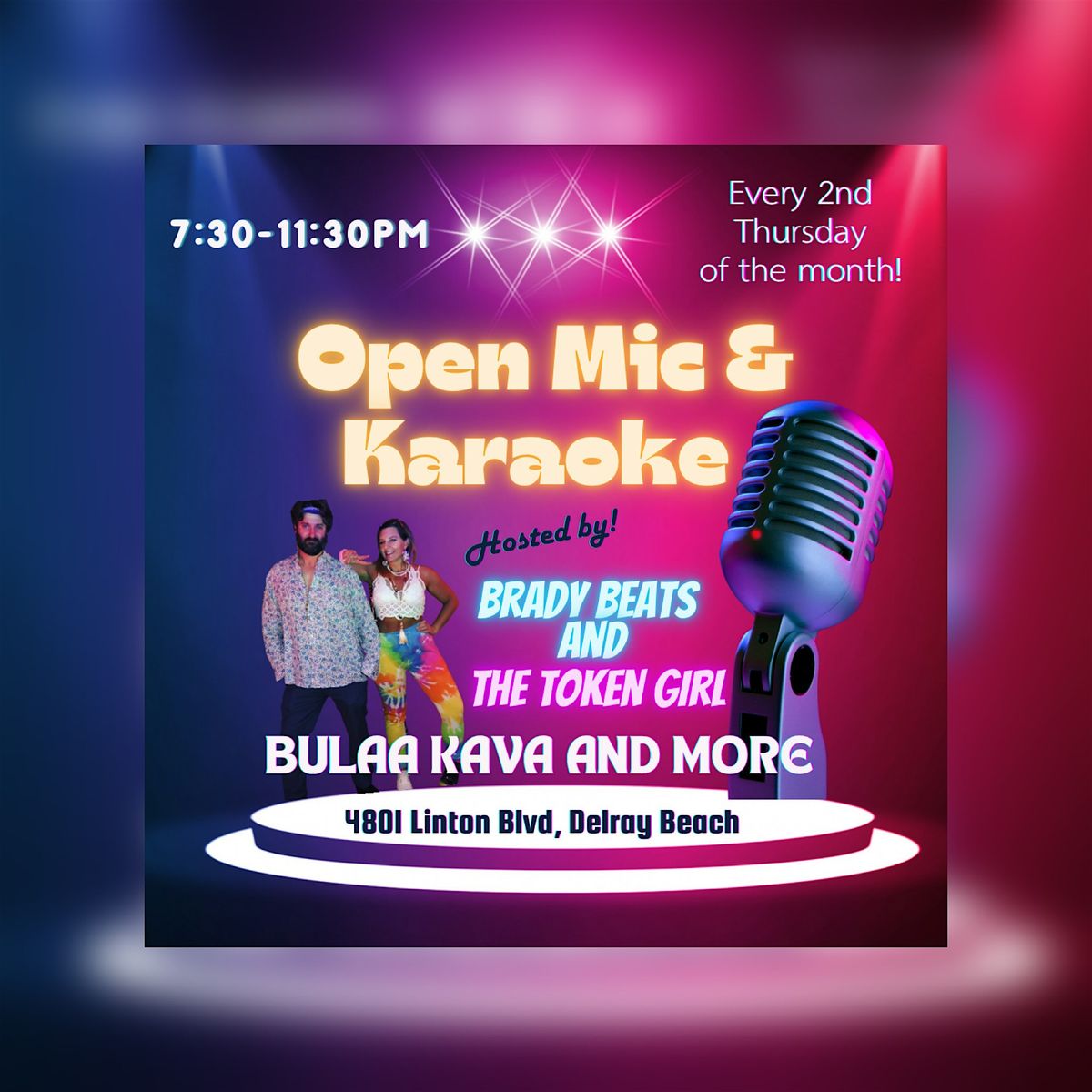 Open Mic and Karaoke!