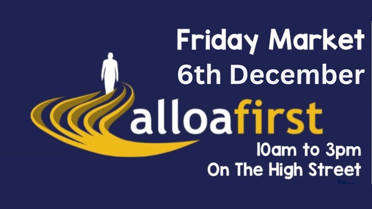 Alloa First Friday Market