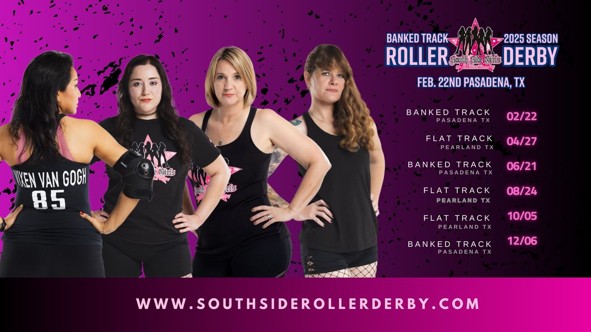 Banked Track Roller Derby Game