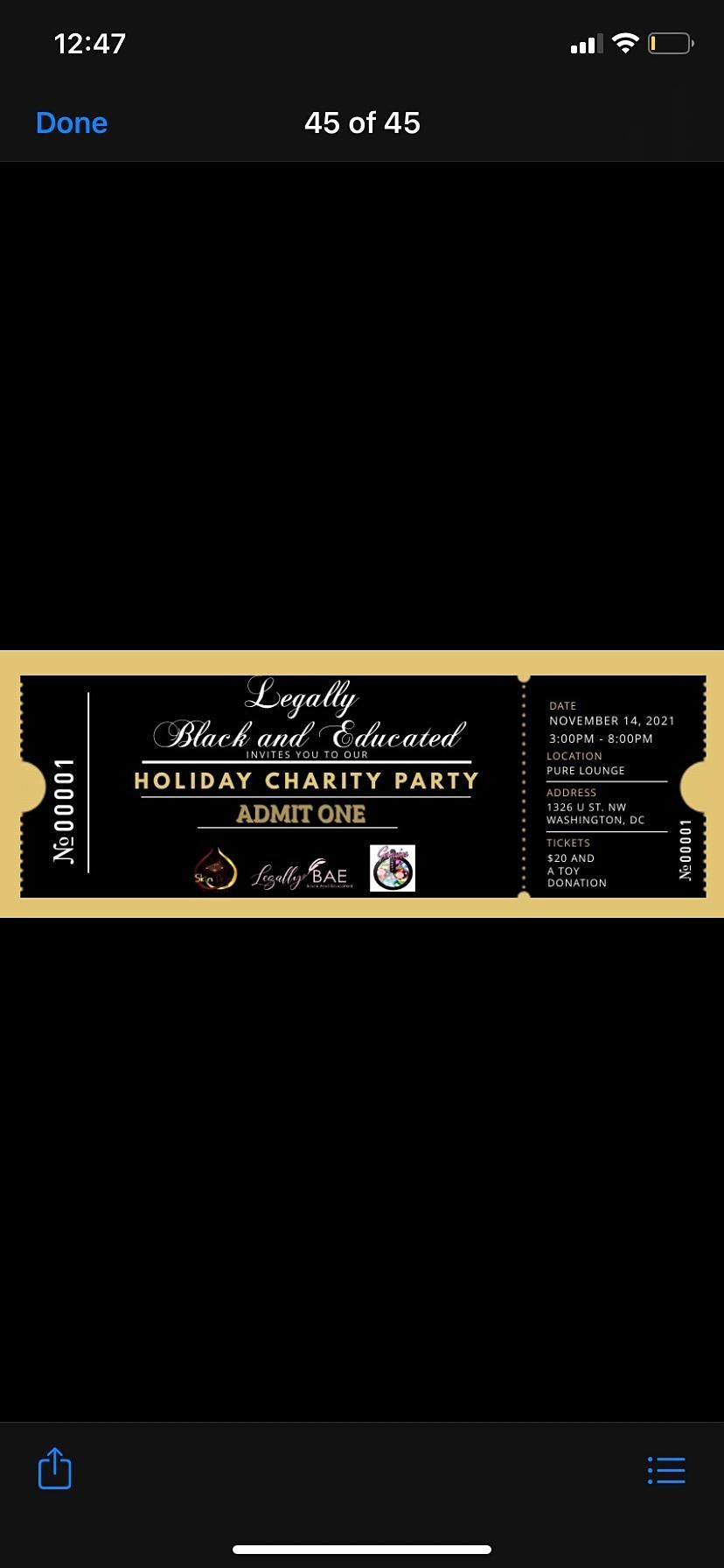 Legally Black and Educated Presents Our 1st Annual Holiday Charity Party