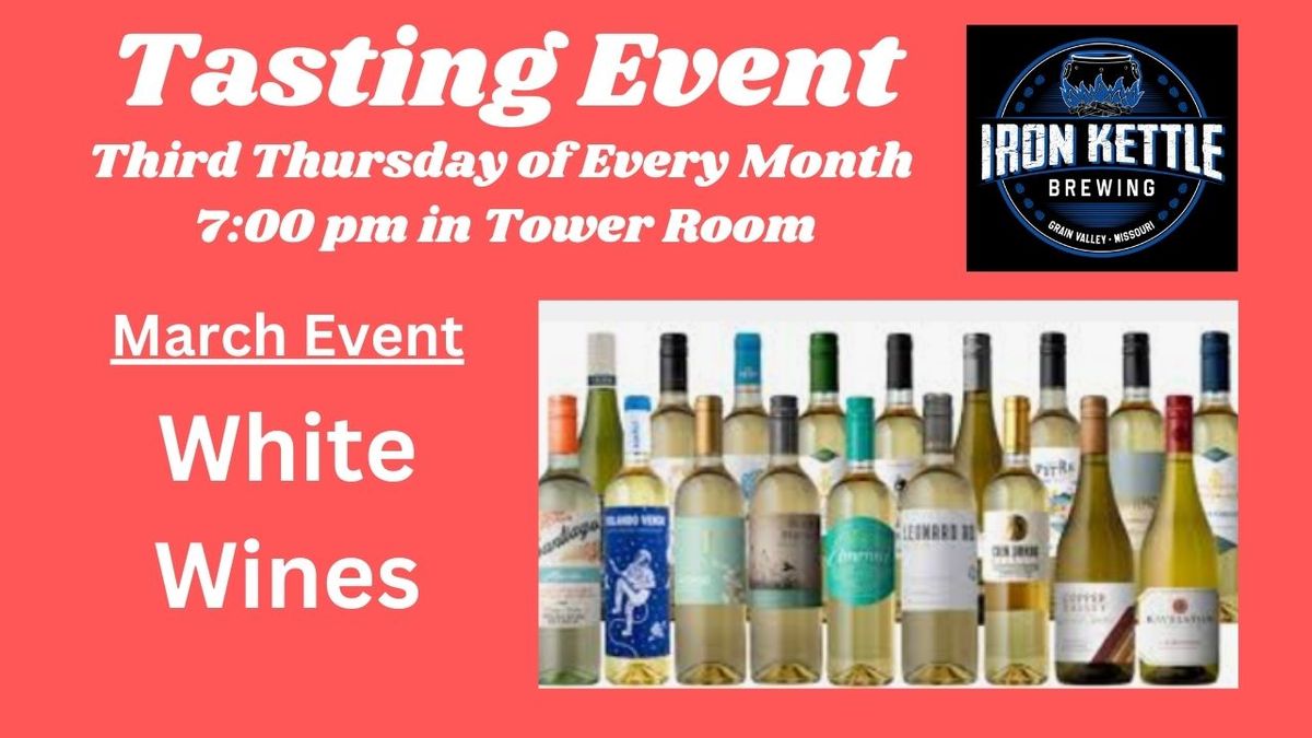 Tasting Event-White Wines