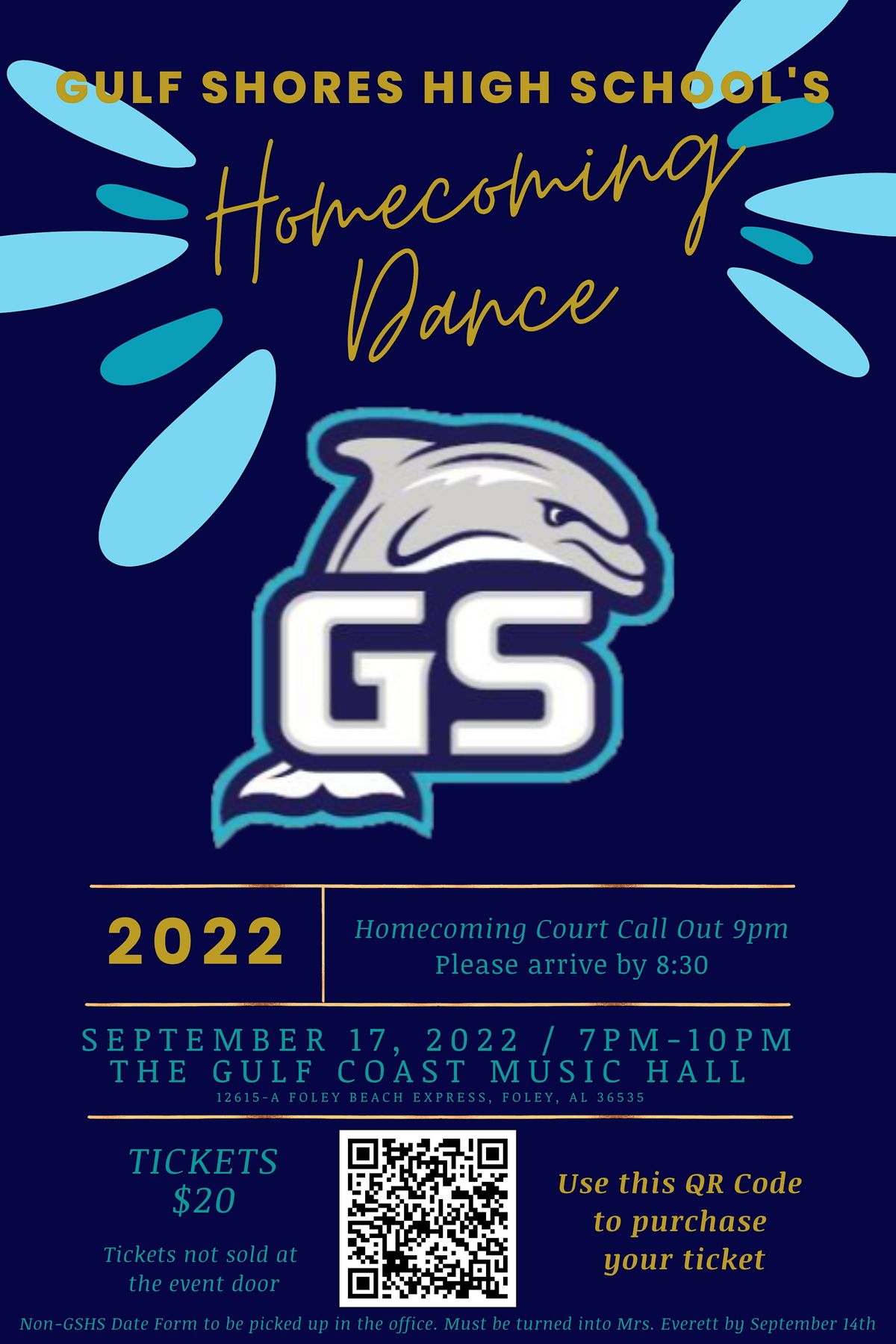 Gulf Shores High School Homecoming Dance 2022