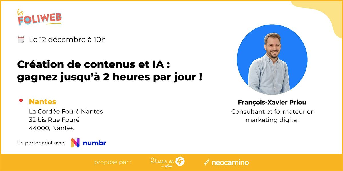 Cr\u00e9ation de contenus et IA : gagnez jusqu\u2019\u00e0 2 heures par jour !