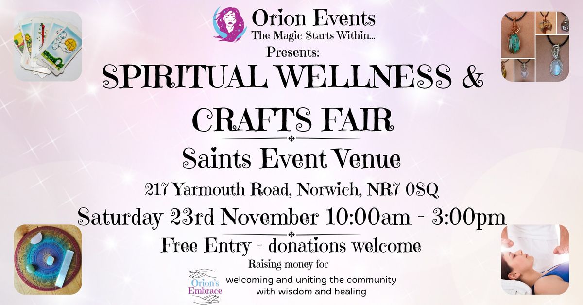 Spiritual Wellness and Craft Fair