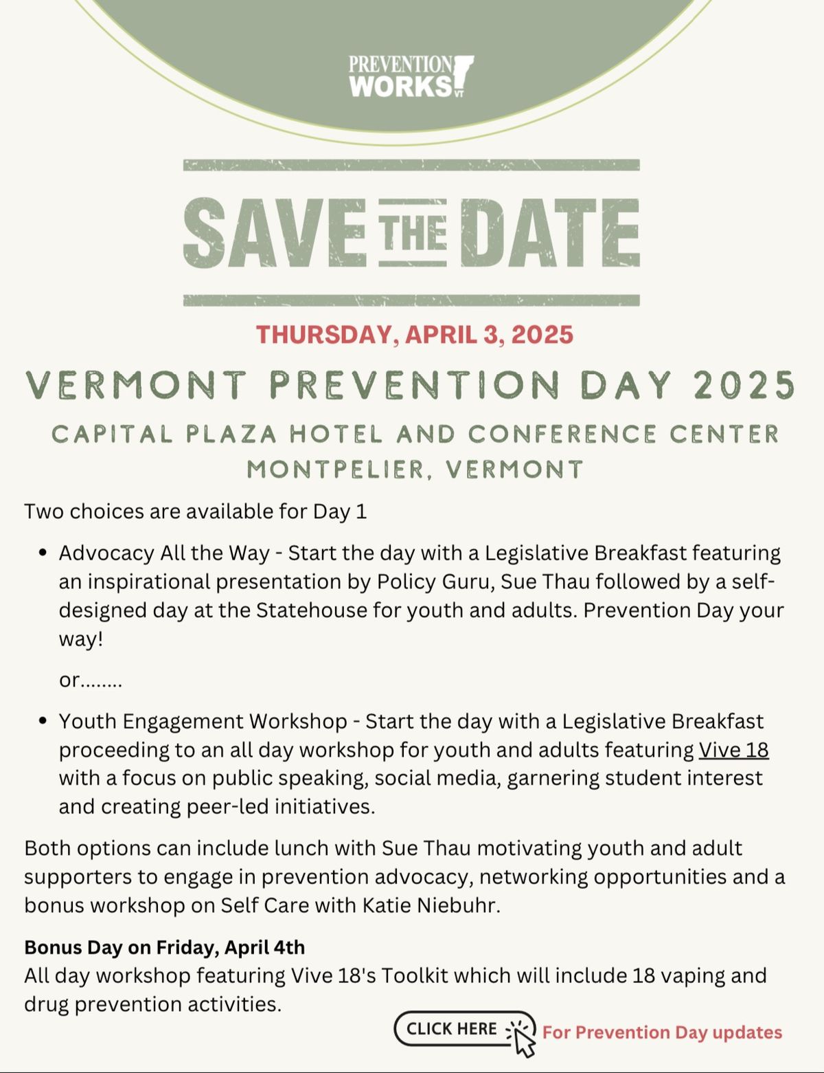 Prevention Day 2025