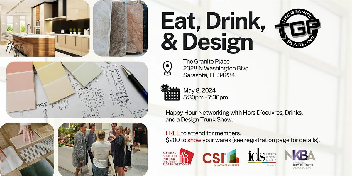 Eat, Drink, and Design