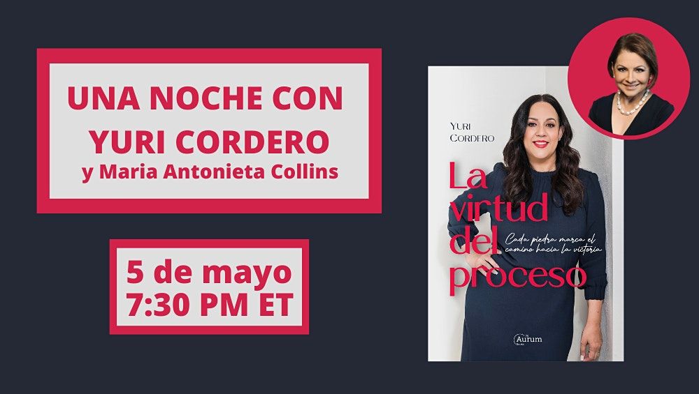 EnPersona Una Noche con Yuri Cordero y Maria Antonieta Collins, Books