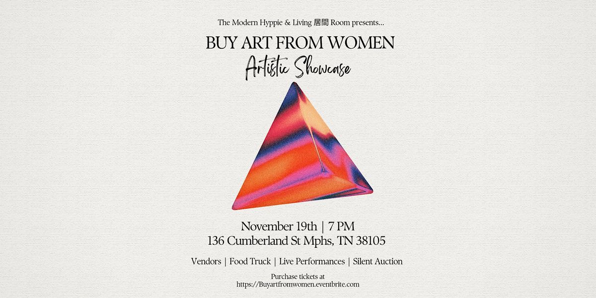 "Buy Art from Women" - Artistic Showcase