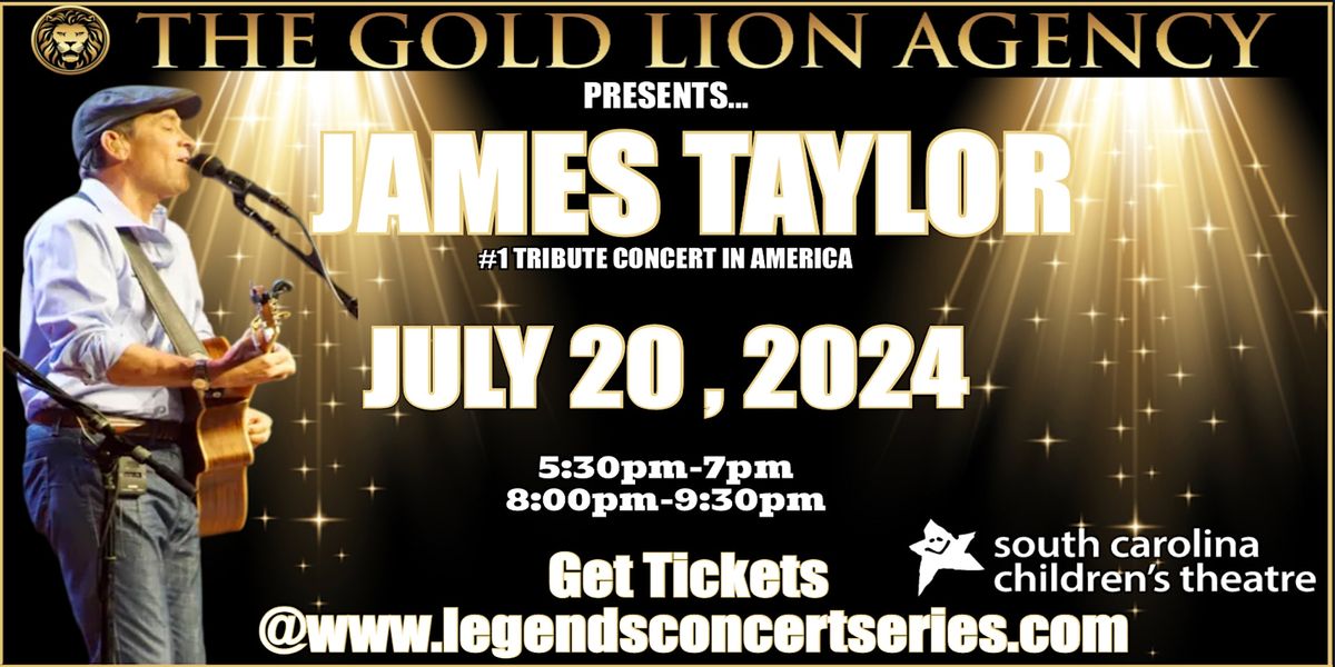 JAMES TAYLOR #1 Tribute in America - Greenville Music Nights