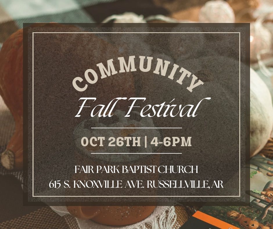 Community Fall Festival