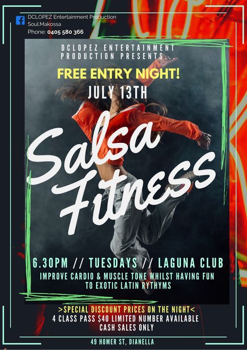 Salsa Fitness-DROP-SQUAT-SHAKE IT LIKE ITS HOT!