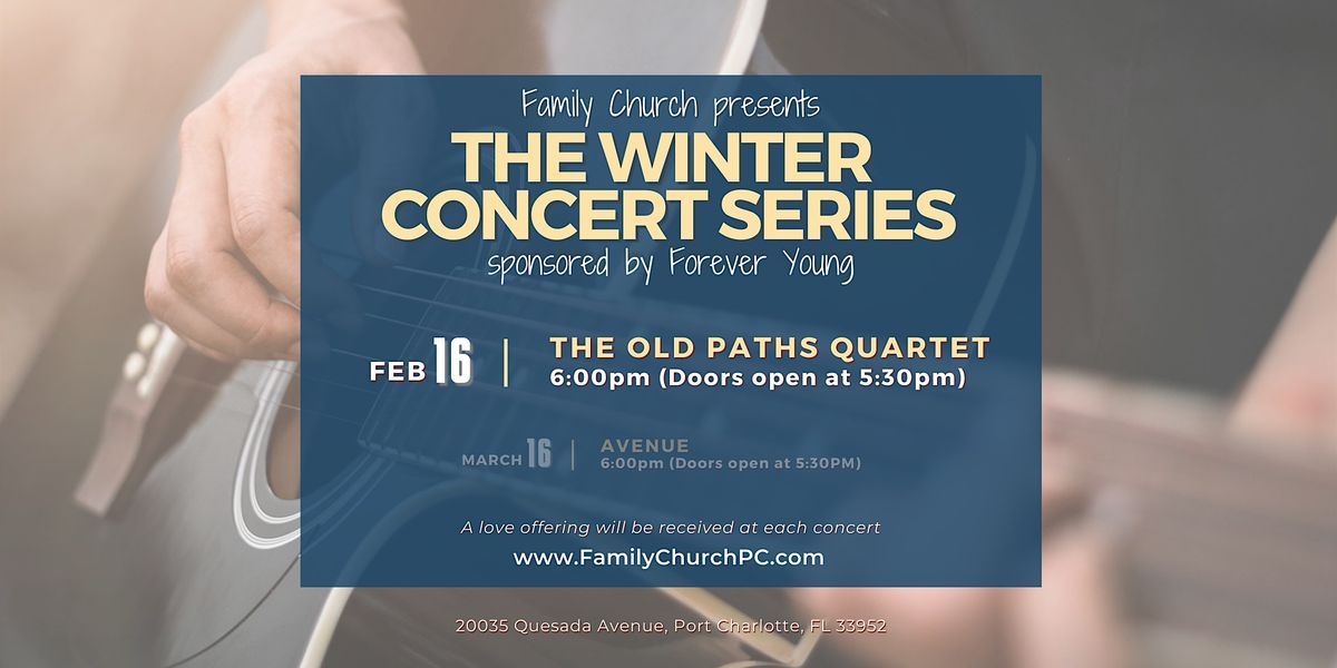 Family Church PC Presents The Old Paths Quartet