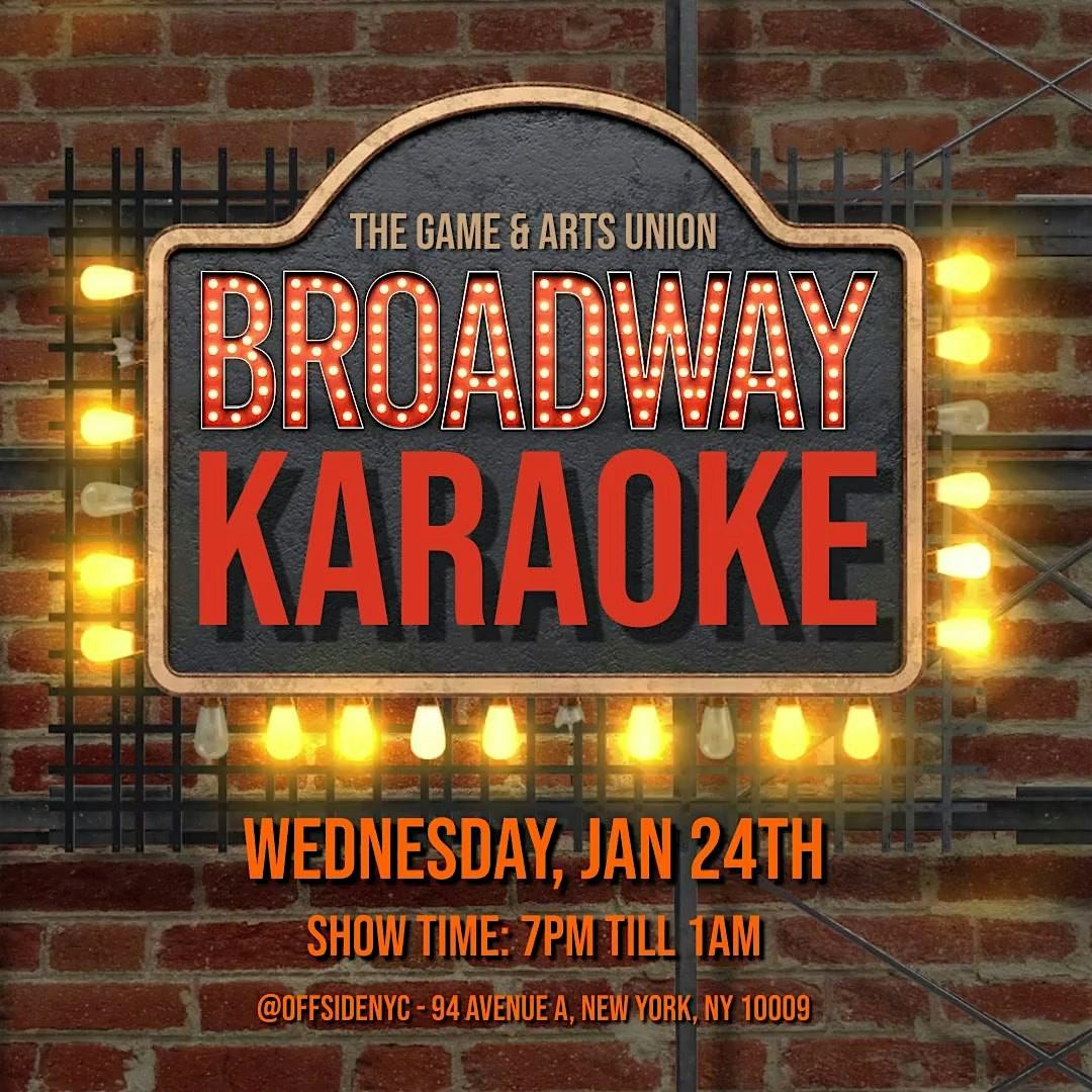 Wednesday Broadway Karaoke Night @OffsideNYC