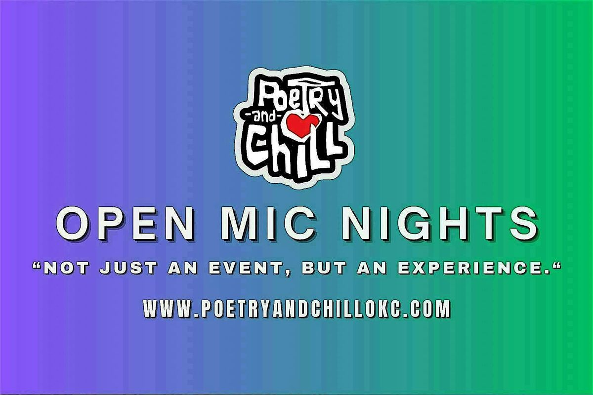 PoetryAndChill Open Mic Night