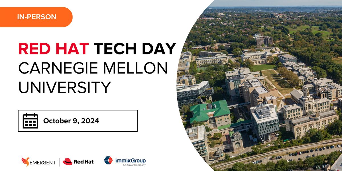 Red Hat Tech Day @ Carnegie Mellon University