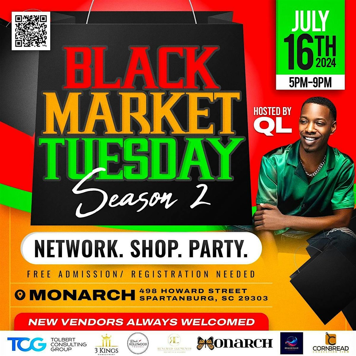 Black Market Tuesday Season 2- BUY. SHOP. NETWORK. LOCAL.