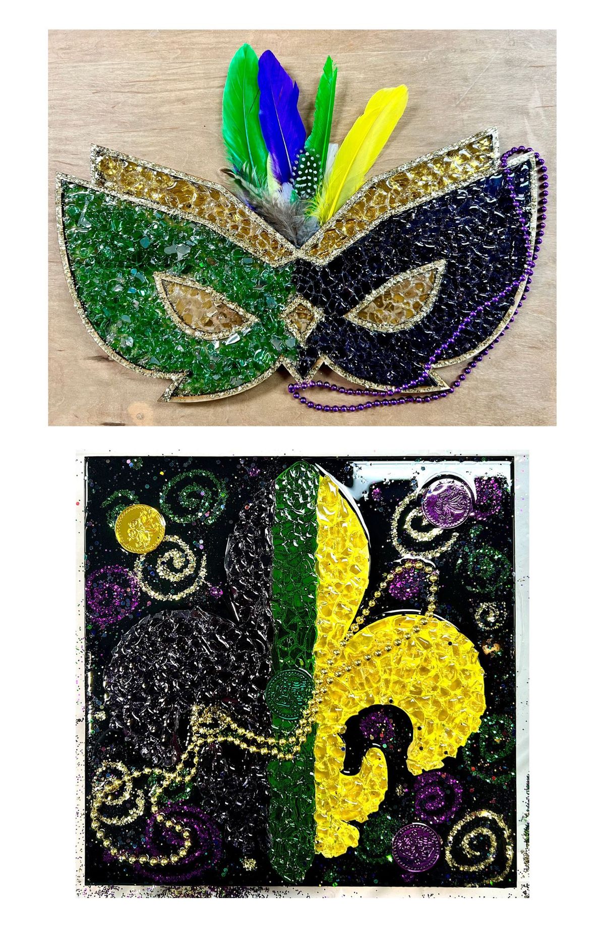 Mardi Gras Resin Class