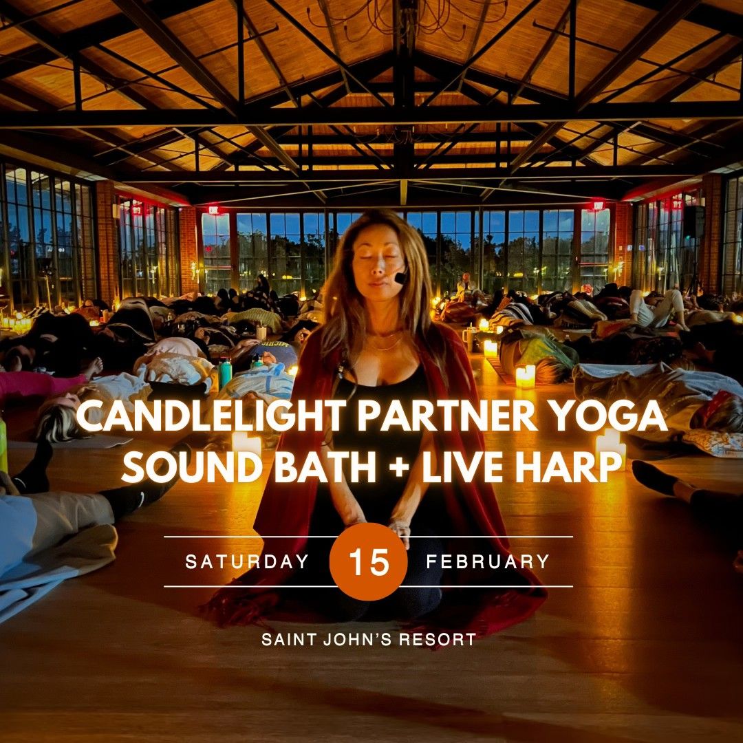 Candlelight Partner Yoga + Live Harp