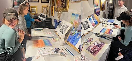Watercolor Adults Art Classes | Sip & Paint | Friday Night