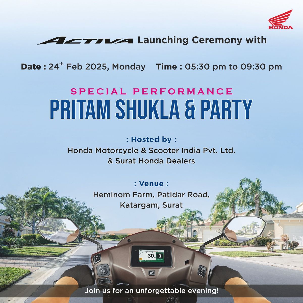 Activa Launching with Musical Evening 