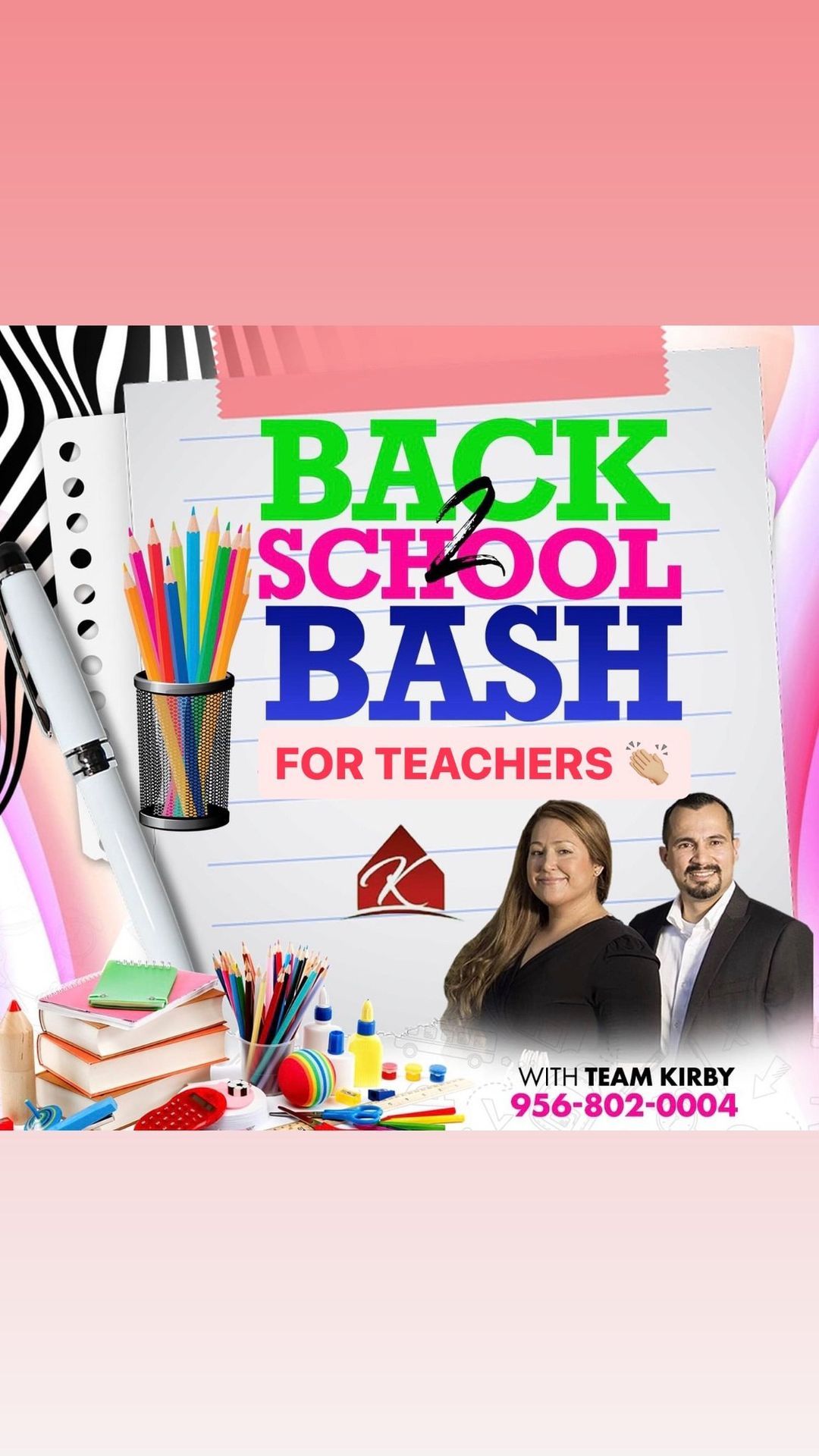 Back 2 School Bash for TEACHERS!