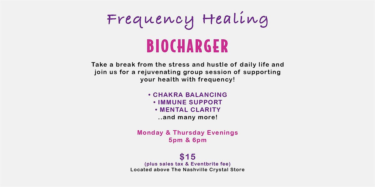 BioCharger Sessions