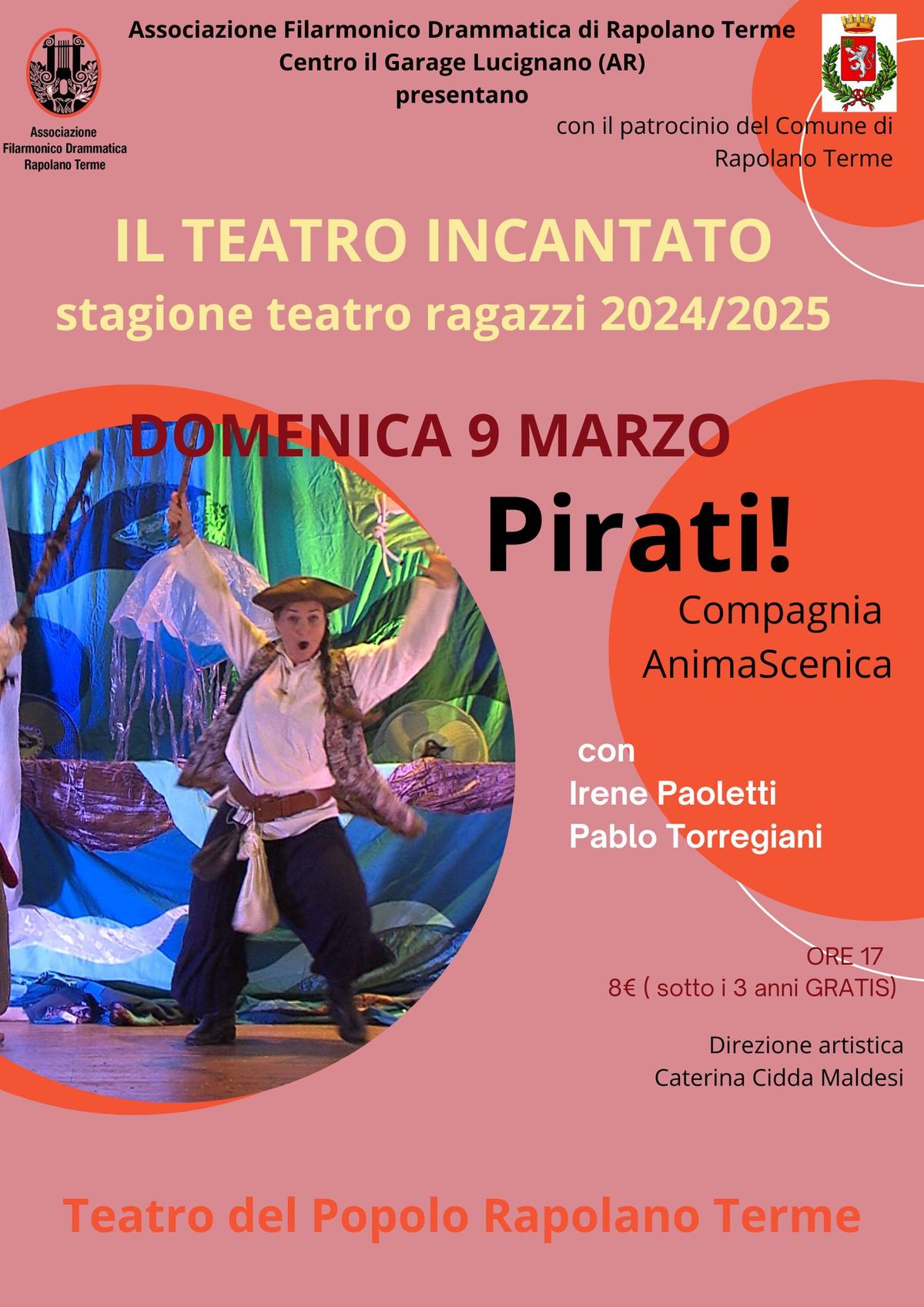 Il Teatro Incantato - Stagione per ragazzi 2024\/25 - PIRATI!