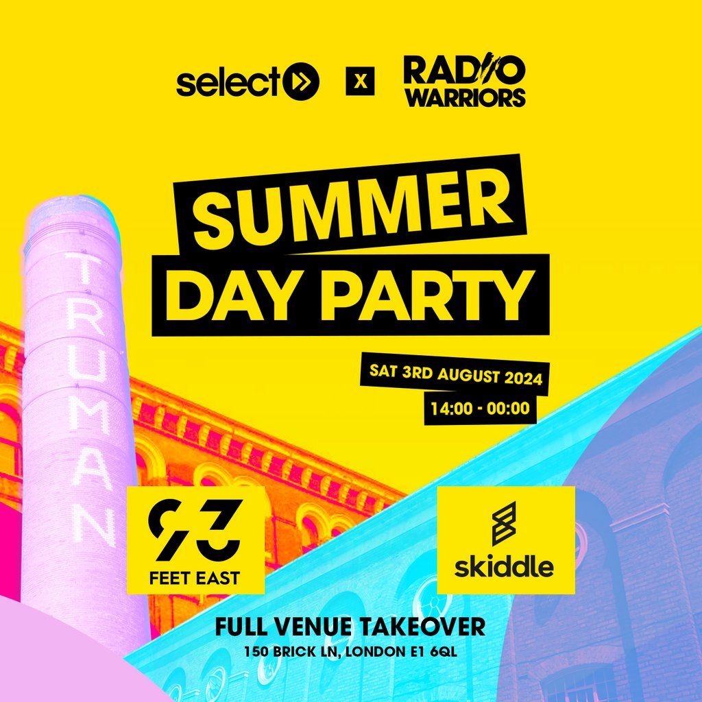 Select x Radio Warriors - Summer Day Party