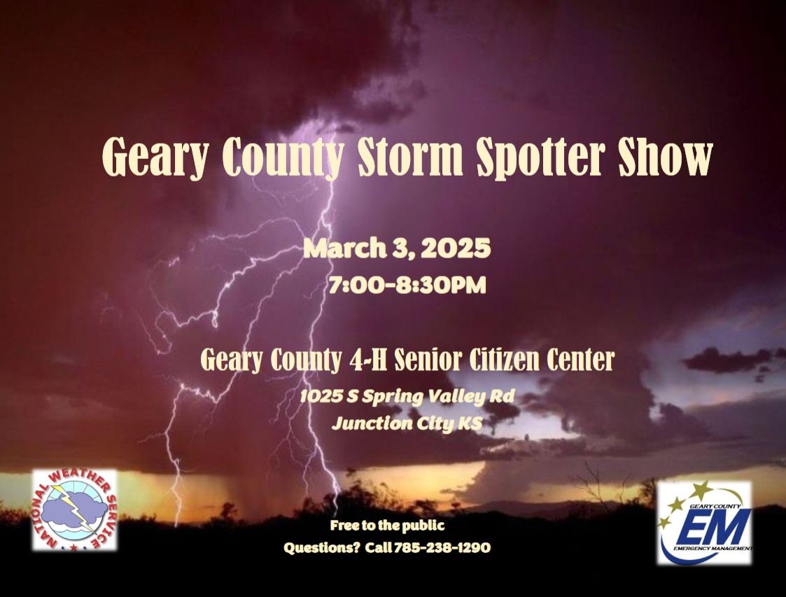 Geary County Storm Spotter Show